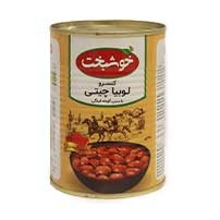 کنسرو لوبیا چیتی با سس گوجه فرنگی خوشبخت