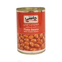  کنسرو لوبیا چیتی با سس گوجه فرنگی چاشنی