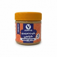 کره بادام زمینی کرانچی 300 گرم ورتیس