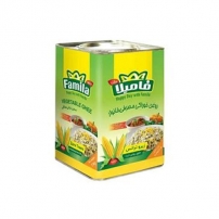 روغن خوراكي مصرفي خانوار (جامد) حاوي ذرت 5000 گرمي فاميلا امگا