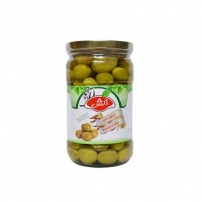 زیتون شور ویژه 680 گرمی شیشه آلش