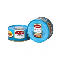 کنسرو تن ماهی در روغن گیاهی 180گرمی خوشبخت
