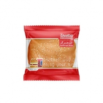 نان همبرگرحجیم شده باتزئین کنجد90گرمی نان آوران