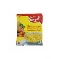 سوپ مرغ و ورمیشل نیمه آماده الیت